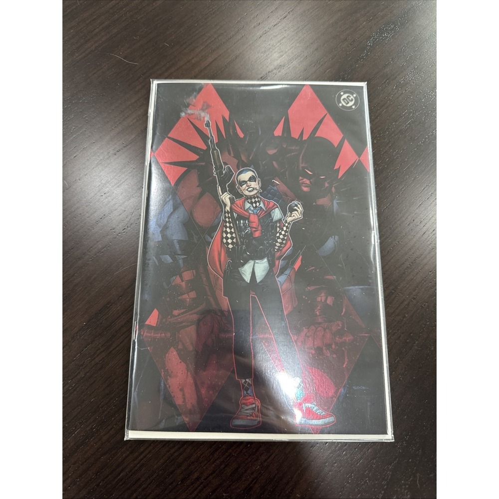 ABSOLUTE BATMAN #22 FELIX COMIC ART RYAN SOOK DESIGN FOIL EXCLUSIVE IN HAND